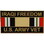 Eagle Emblems P12265 Pin-Iraqi Freed,Army,Vet. (1-1/8")