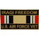 Eagle Emblems P12268 Pin-Iraqi Freed,Usaf,Vet. (1-1/8")