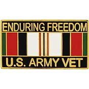 Eagle Emblems P12270 Pin-Endur.Freed,Army,Vet. (1-1/8")