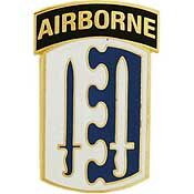 Eagle Emblems P12281 Pin-Army,002Nd Inf.Bde Abn (1")