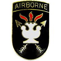 Eagle Emblems P12301 Pin-Spec,Warfare Jfk Center ABN, (1")