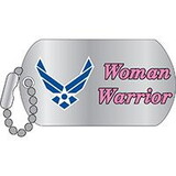 Eagle Emblems P12333 Pin-Usaf, Woman Warrior 