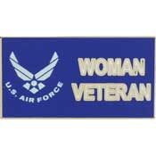 Eagle Emblems P12338 Pin-Usaf Woman Veteran (1-1/4")