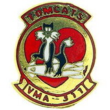 Eagle Emblems P12348 Pin-Usmc,Tomcat,Vma-311 (1
