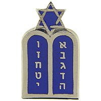 Eagle Emblems P12403 Pin-Usaf,Chaplain,Jewish (1")