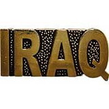 Eagle Emblems P12406 Pin-Iraqi Freed, Script- Iraq (1-1/16