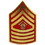 Eagle Emblems P12425 Rank-Usmc,E9,Mast.Gun.Sgt (CLR), (3/4" Wide)