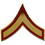 Eagle Emblems P12428 Rank-Usmc, E2, Pfc (Clr) (1-1/4")