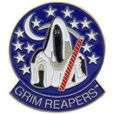 Eagle Emblems P12524 Pin-Usn, Grim Reapers (1