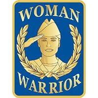 Eagle Emblems P12550 Pin-Woman Warrior (1-1/8")
