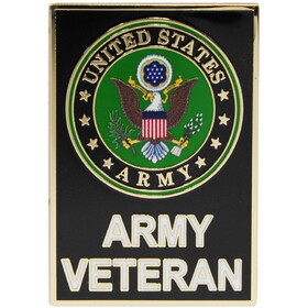 Eagle Emblems P12562 Pin-Army Symbol,Veteran (1-1/8")
