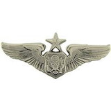 Eagle Emblems P12643 Wing-Usaf, Aircrew.Off, Sr. (Mini) (1-1/4