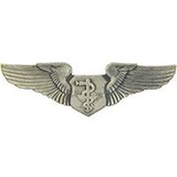 Eagle Emblems P12645 Wing-Usaf, Flt.Surgeon, Bas (Mini) (1-1/4