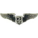 Eagle Emblems P12646 Wing-Usaf, Flt.Nurse, Basic (Mini) (1-1/4