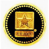 Eagle Emblems P12690 Pin-Army Logo, Stars, (3/4
