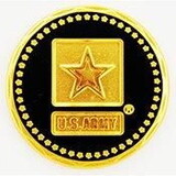 Eagle Emblems P12694 Pin-Army Logo, Stars, (1