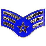 Eagle Emblems P12697 Rank-Usaf, E4, Airman, Sr. (1