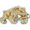 Eagle Emblems P12720 Pin-Dog,Bulldog,Colored (1-1/16")