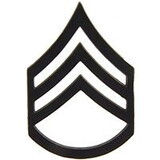 Eagle Emblems P12753 Rank-Army, E6, Staff Sgt (Subdued) (1