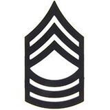 Eagle Emblems P12755 Rank-Army,E8,Mast.Sgt. (SUBDUED), (13/16