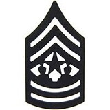 Eagle Emblems P12758 Rank-Army, E9, Cmd.Sgt.Maj. (Subdued) (1