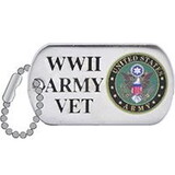 Eagle Emblems P12773 Pin-Wwii,Army Veteran (1-1/4