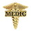 Eagle Emblems P12800 Pin-Medical,Caduceus,Medic (Gold), (1")