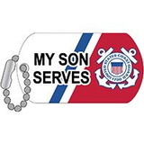 Eagle Emblems P13009 Pin-Uscg,Logo,Son (1-1/4