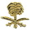 Eagle Emblems P13013 Pin-Dest.Storm,Palm Tree KUWAIT (MINI), (3/8")