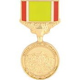 Eagle Emblems P13018 Pin-Medal,Gold Lifesaving (1-3/16
