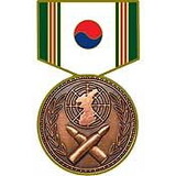 Eagle Emblems P13020 Pin-Medal, Korea War Comm.