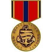Eagle Emblems P13031 Pin-Medal,Usn Resv.Merit. (1-3/16")
