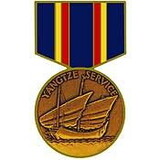 Eagle Emblems P13035 Pin-Medal, Yangtze Svc.