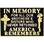 Eagle Emblems P13114 Pin-In Memory,America Remember (1")