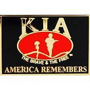 Eagle Emblems P13115 Pin-Kia,America Remembers (1")