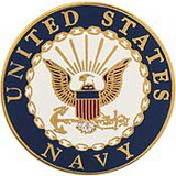 Eagle Emblems P13769 Pin-Usn Logo C (Med) (7/8