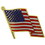 Eagle Emblems P14069 Pin-Usa Flag,Wavy,Ii (15/16")