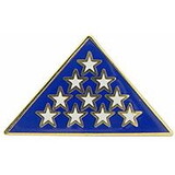 Eagle Emblems P14096 Pin-Memorial, Flag, Folded (1