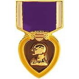 Eagle Emblems P14097 Pin-Medal, Purple Heart (Mini) (7/8