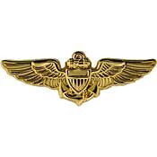 Eagle Emblems P14103 Wing-Usn/Usmc,Aviator (SML), (1-3/8")