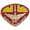 Eagle Emblems P14106 Pin-Army, 034Th Gen.Supprt (1")