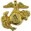Eagle Emblems P14133 Pin-Usmc,Emblem,A1,Left MINI-GOLD, (1/2")