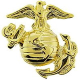 Eagle Emblems P14153 Pin-Usmc, Emblem, B1, Right Collar-Gold (1