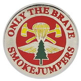 Eagle Emblems P14197 Pin-Fire,Smoke Jumpers (1