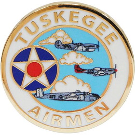 Eagle Emblems P14218 Pin-Usaf,Tuskegee Airmen (1")