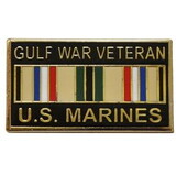 Eagle Emblems P14247 Pin-Gulf War, Usmc, Vet. (1
