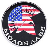 Eagle Emblems P14274 Pin-Molon Labe (1