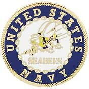 Eagle Emblems P14275 Pin-Usn, Seabees (1")