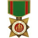 Eagle Emblems P14406 Pin-Medal,Viet,Civ.Action 2ND (RVN), (1-3/16