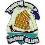 Eagle Emblems P14675 Pin-Viet,Tonkin Gulf Yach (WHT), (1